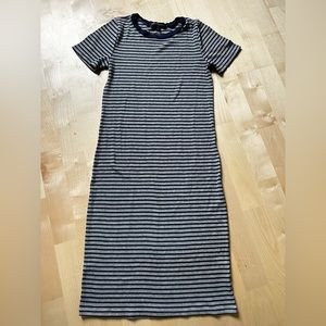 One Clothing of Los Angeles ribbed cotton stretch dress